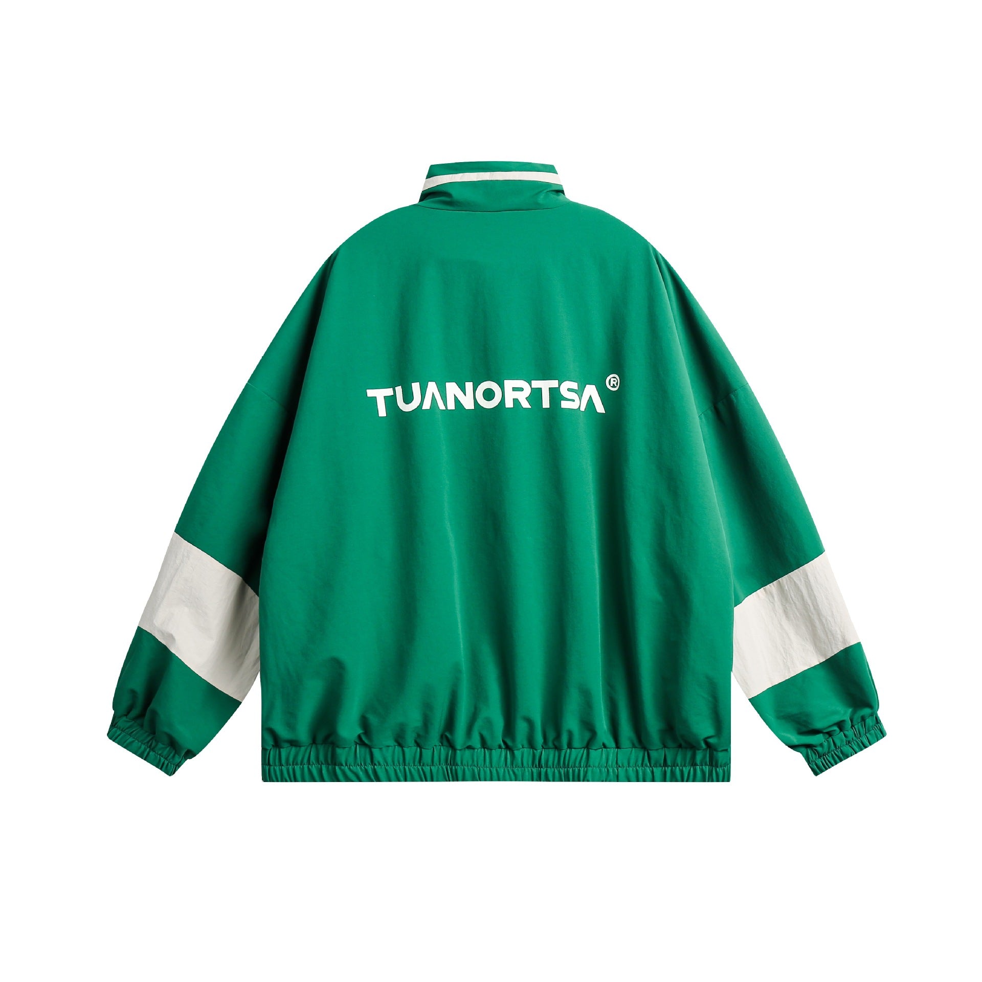 Unisex Boxy-Colorblock-Training Jacket with high stand-up collar Chichicherry