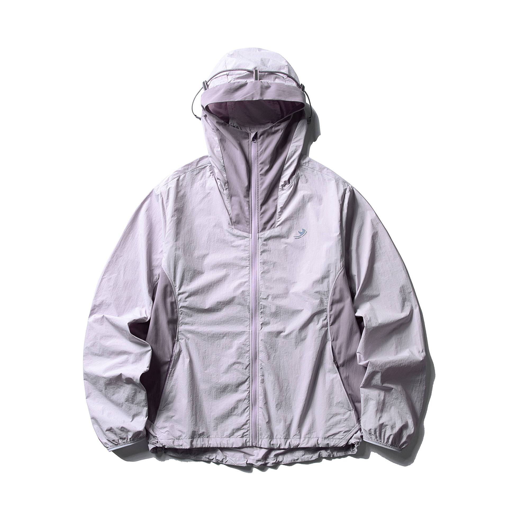 Unisex ultralight technical hoodie with windproof, water-repellent shell Chichicherry