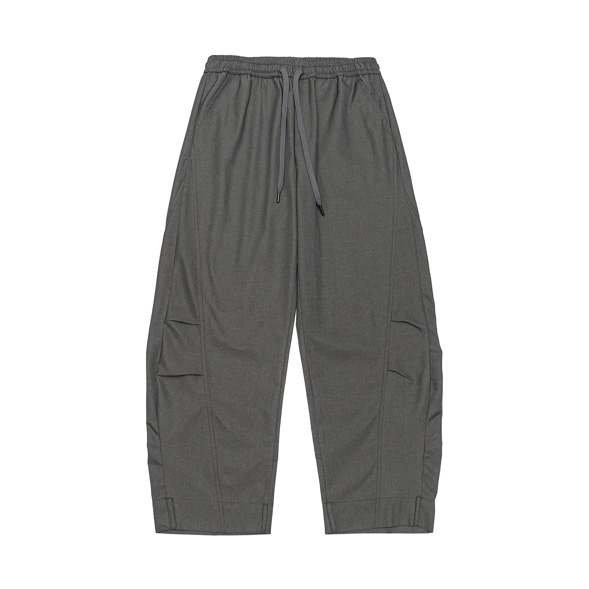Men's cargo jogging pants with elastic waistband, drawstring, and side flap pockets Chichicherry