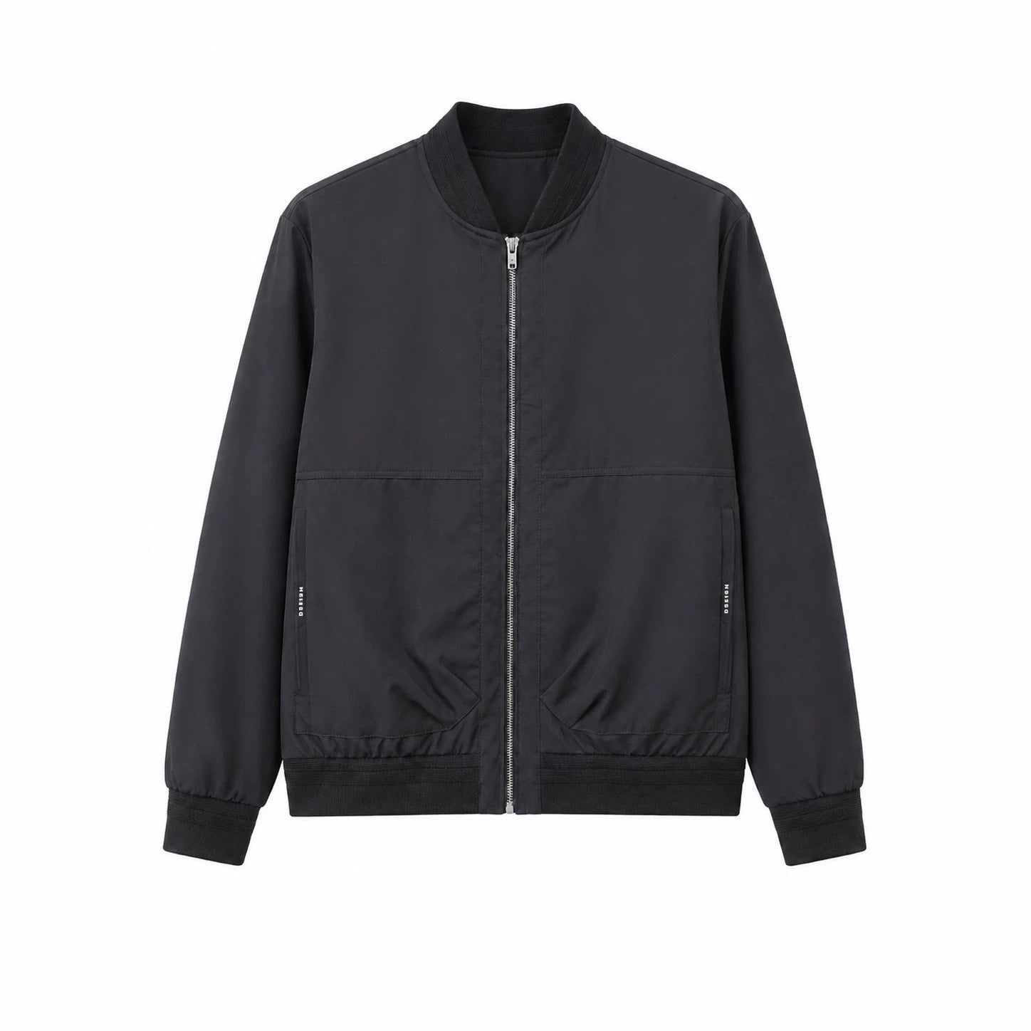 Men's Urban lightweight bomber with full-length zipper and ribbed cuffs Chichicherry