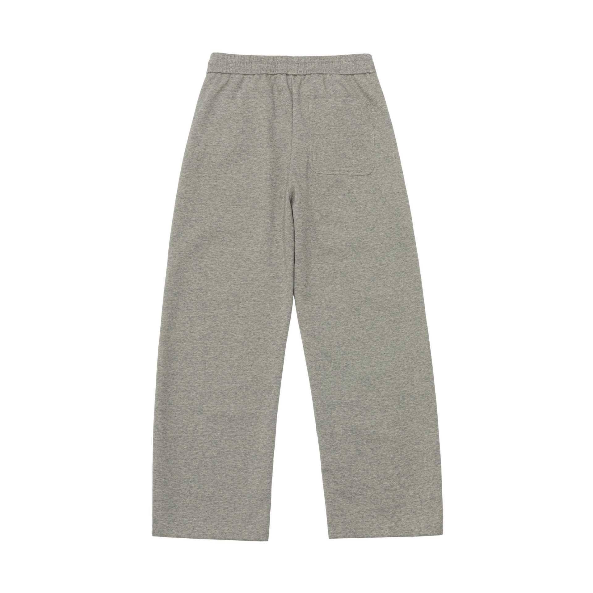 Women's loosely cut sweat culotte with drawstring waistband and pleat seam.