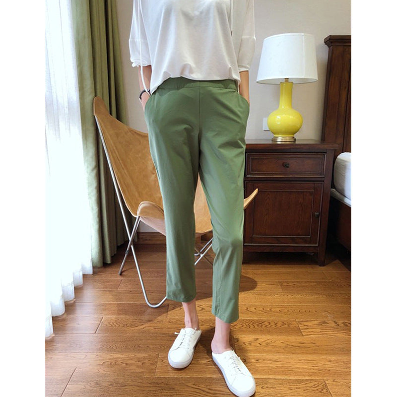 Women Elegant and Comfortable Chino Pants Drune