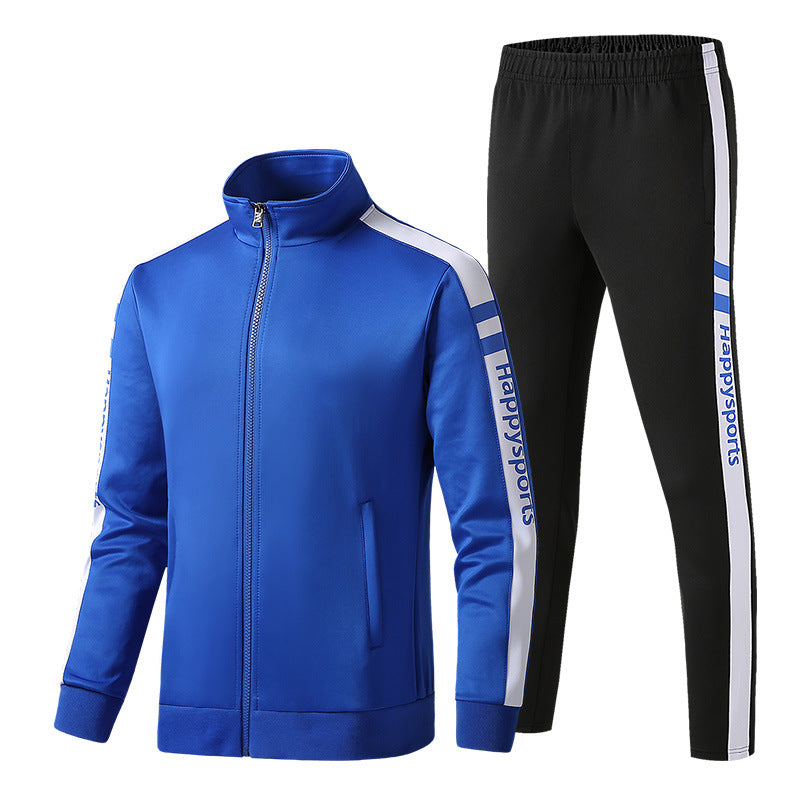 Women's sporty training set with zip jacket and contrast track pants Chichicherry
