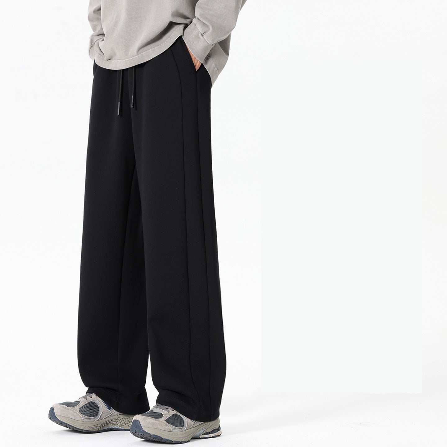 Men's Relaxed-Fit Jogging Pants with high comfort waist, drawstring & utility details Chichicherry