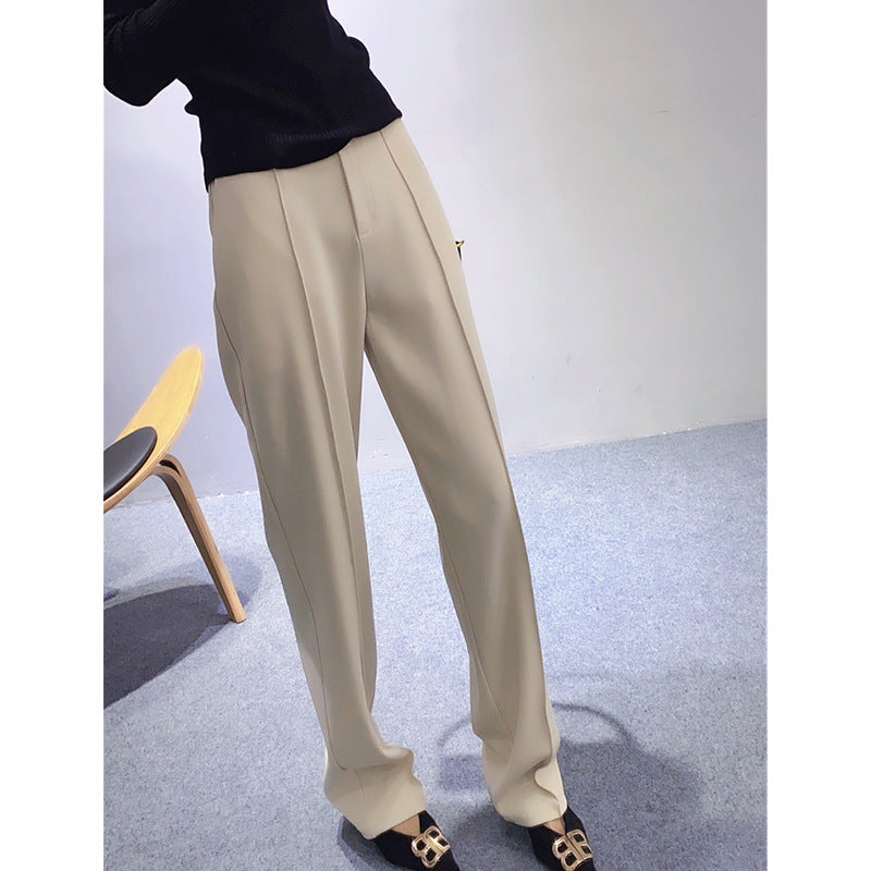 Women's Elegant and Chic High-Waisted Trousers Drune