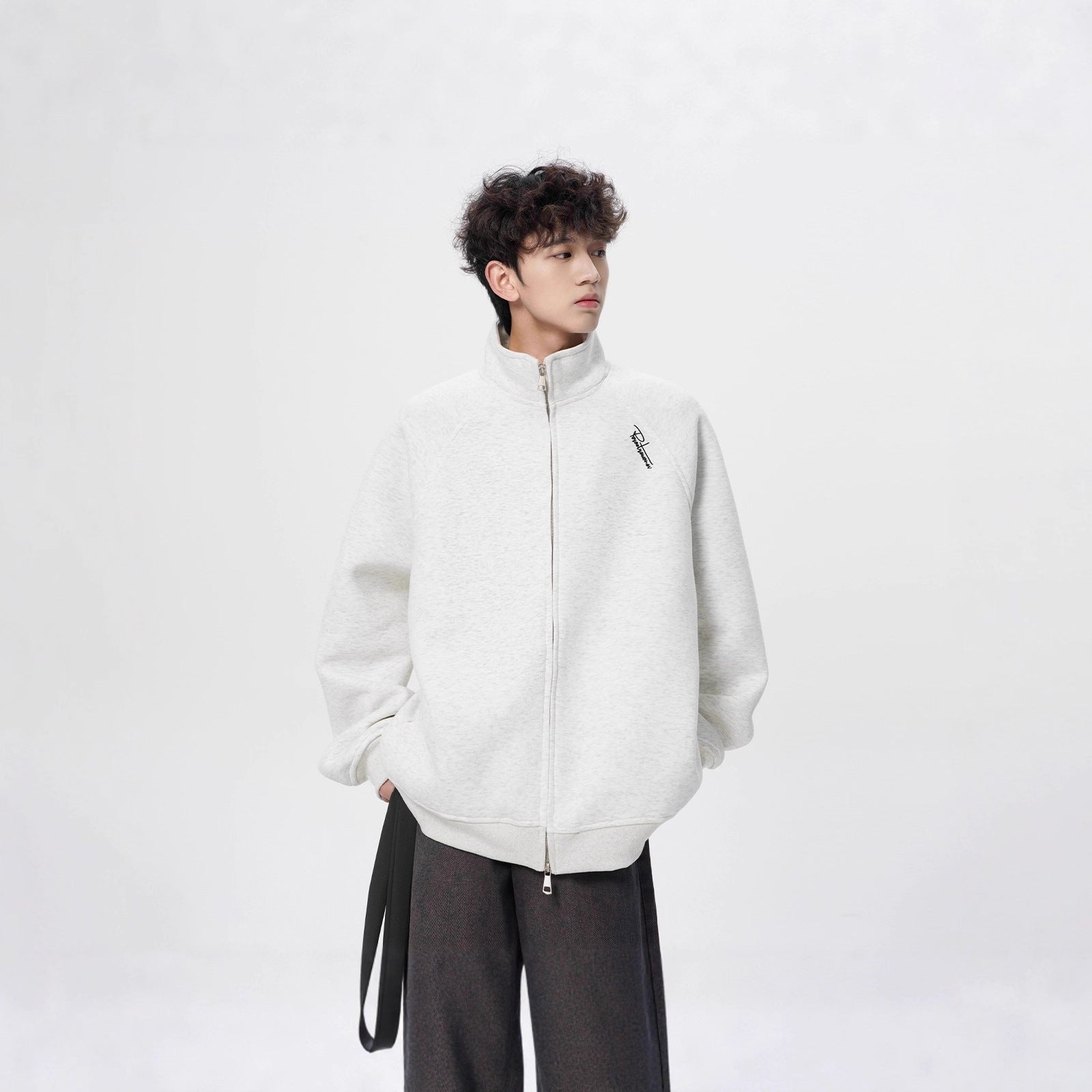 Men's Sporty Zip Jacket Chichicherry