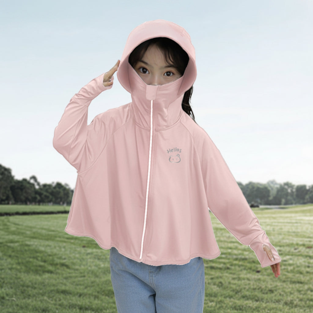 Women's UV protection jacket with hood and breathable design Chichicherry