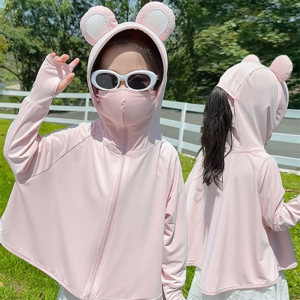 Women's UV protection jacket with hood and breathable design Chichicherry