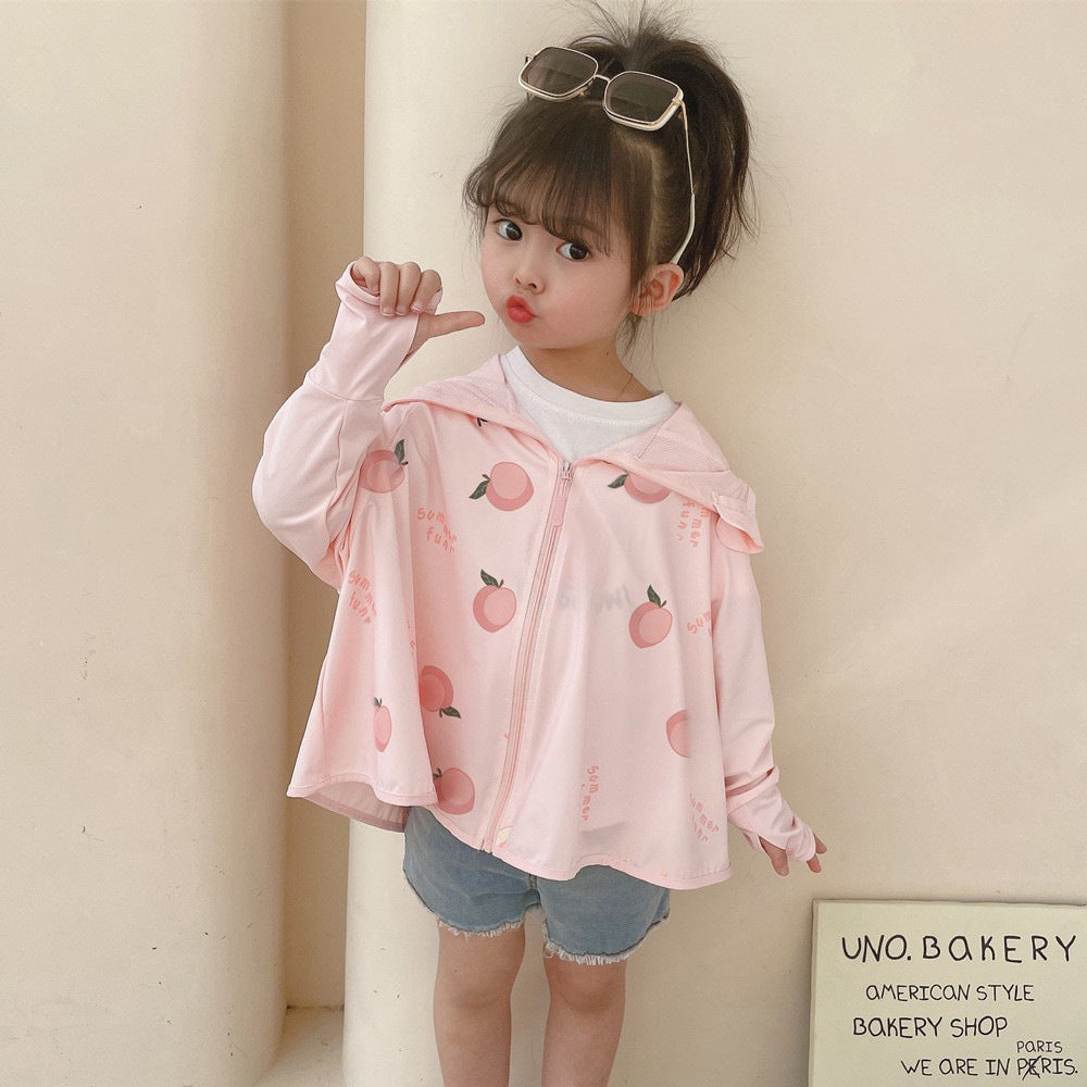 Boys functional UV protection jacket with hood Chichicherry