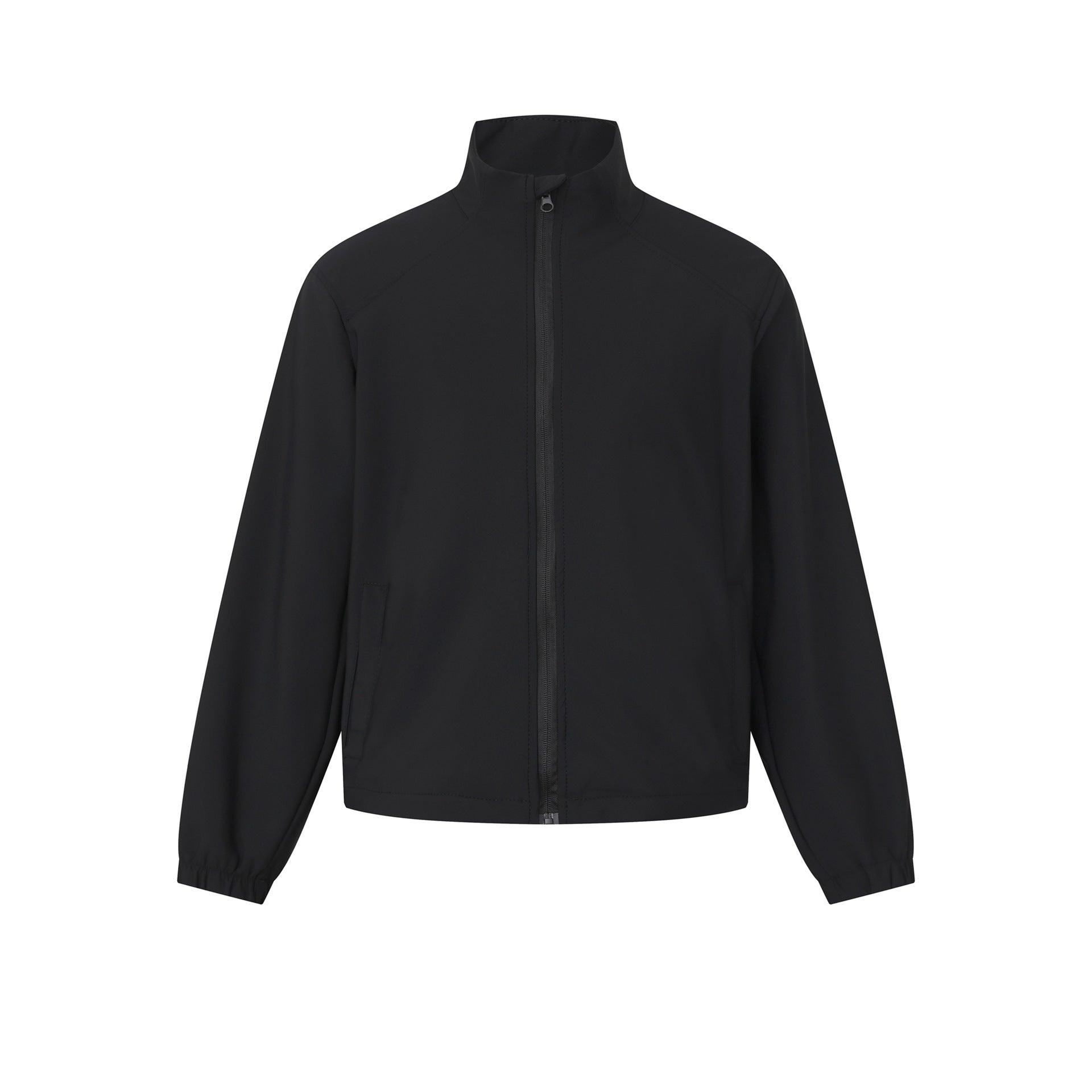 Unisex Short cut lightweight softshell jacket with stand-up collar and elastic cuffs Chichicherry