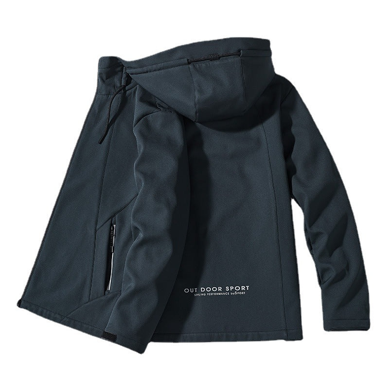 Women's tailored softshell jacket with hood and water-repellent membrane Chichicherry