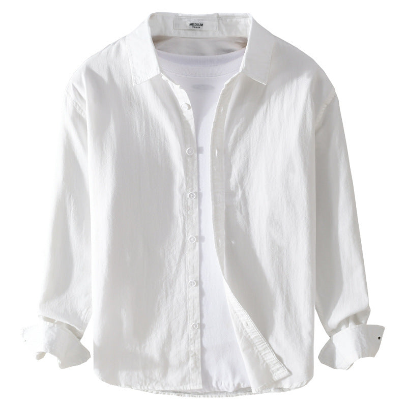 Men's Lightweight Layering Shirt with Internal Jersey Insert and Relaxed Fit Chichicherry