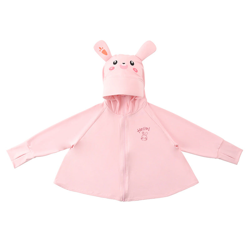 Children's UV protection jacket with hood and breathable properties Chichicherry