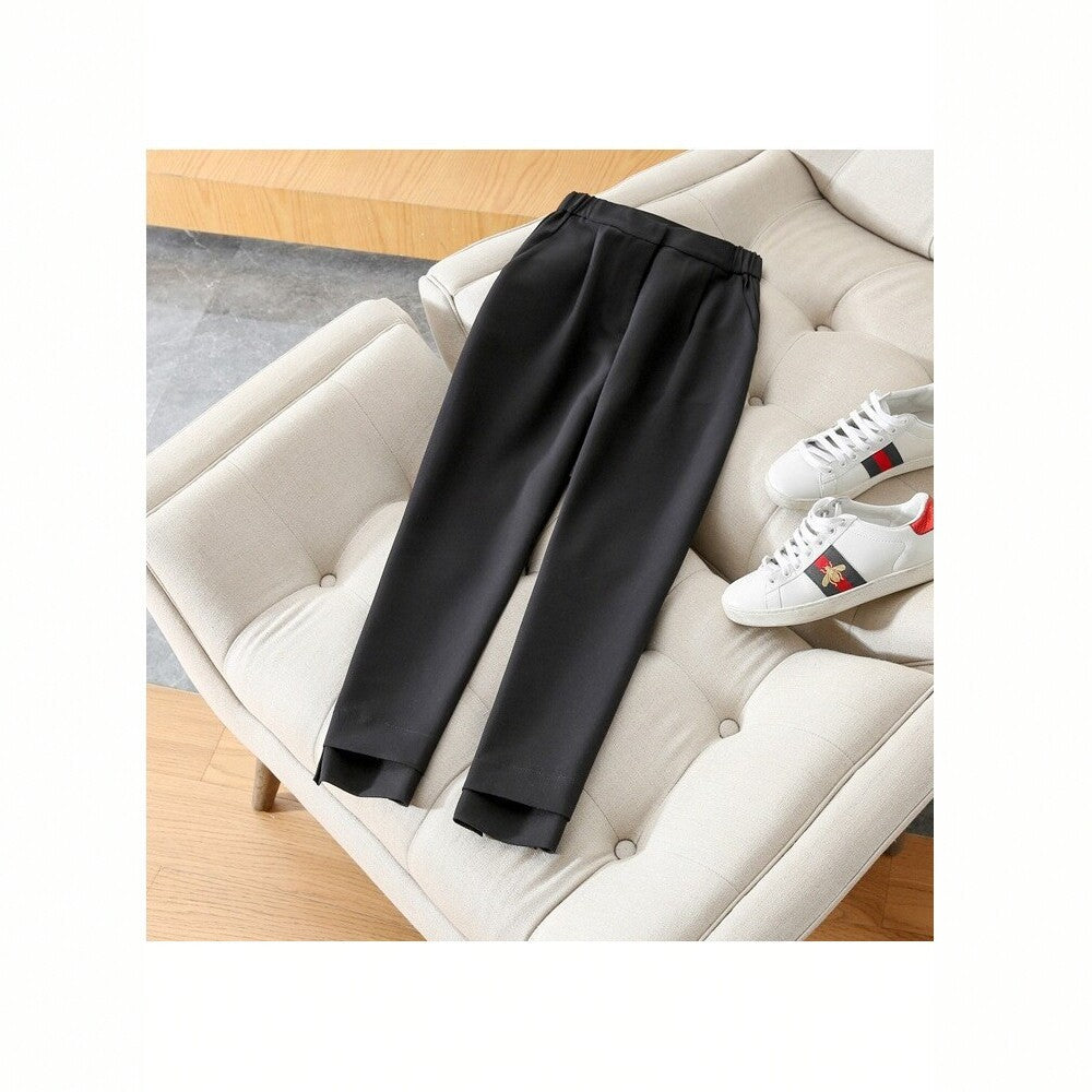 Women's Comfortable and Elegant Fabric Trousers Chichicherry 1789269076