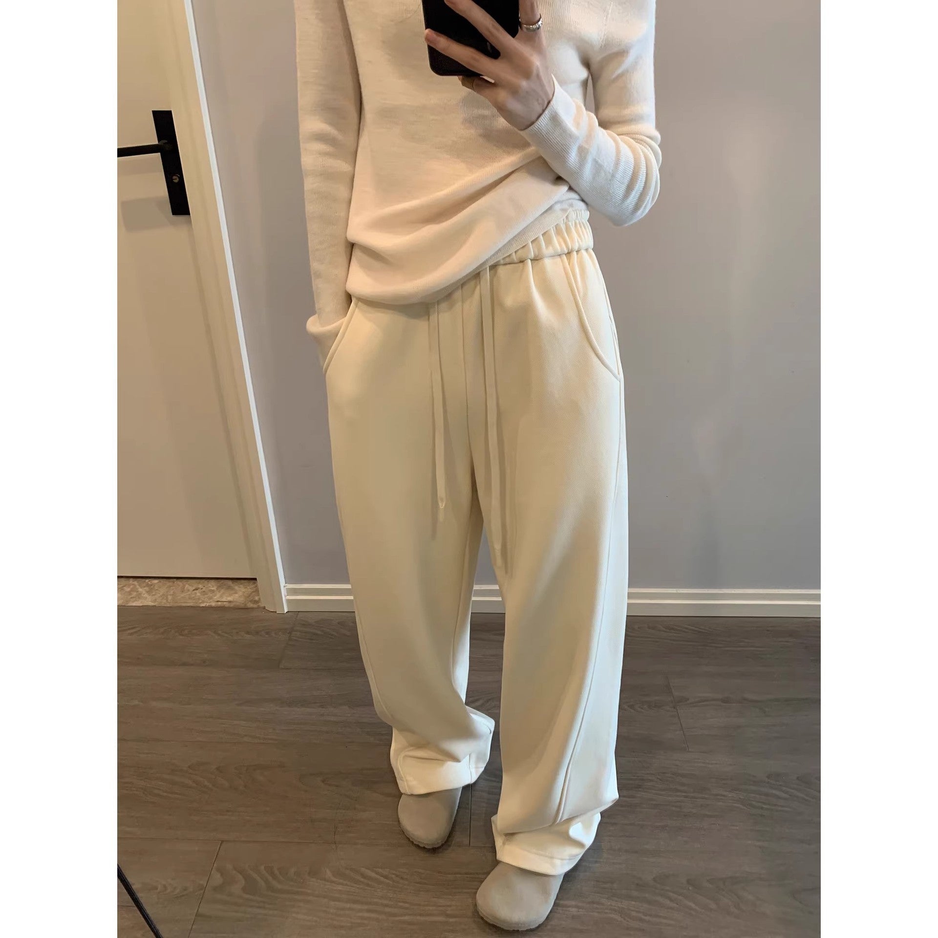 Women's Comfortable and Stylish Wide-Cut Leisure Pants Chichicherry