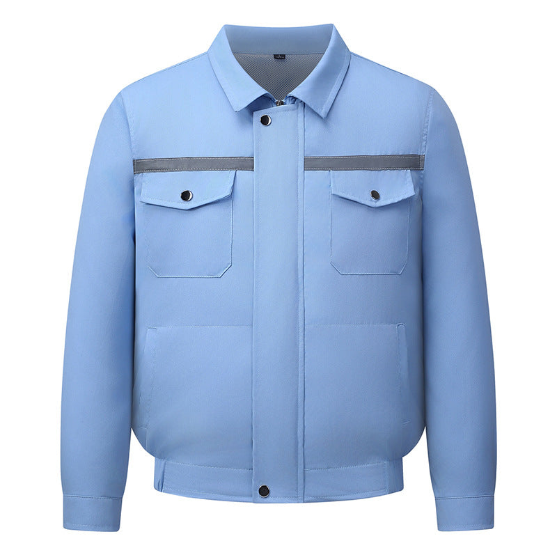 Unisex nan cooling work jacket with integrated ventilation system Chichicherry