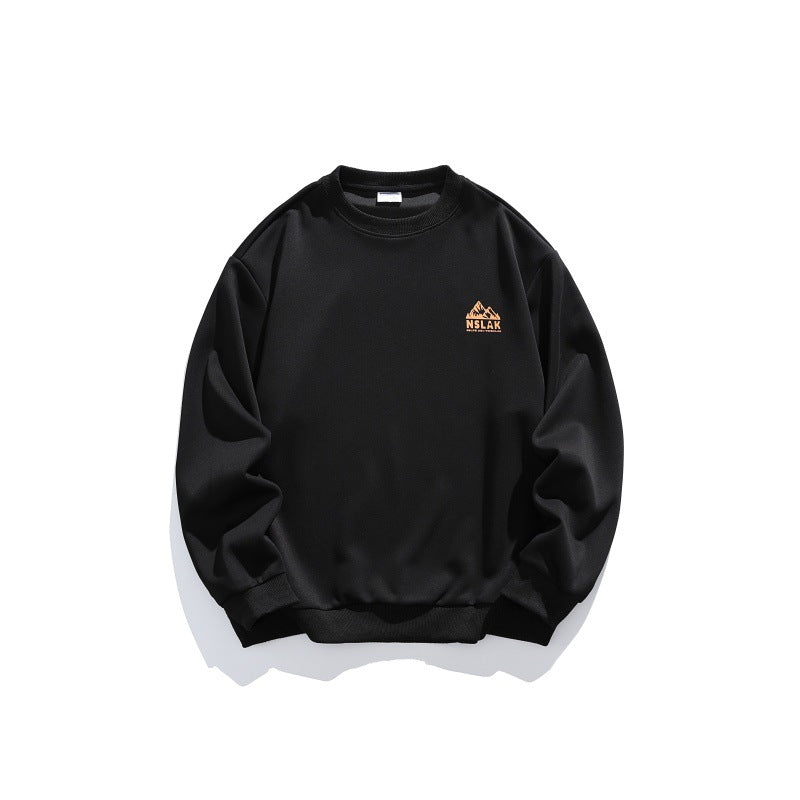 Unisex Loose Round Neck Sweatshirt with fine Waffle Structure Chichicherry