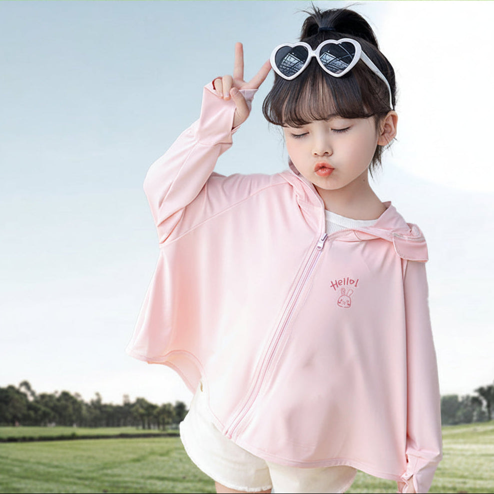 Women's sporty UV protection jacket with hood Chichicherry