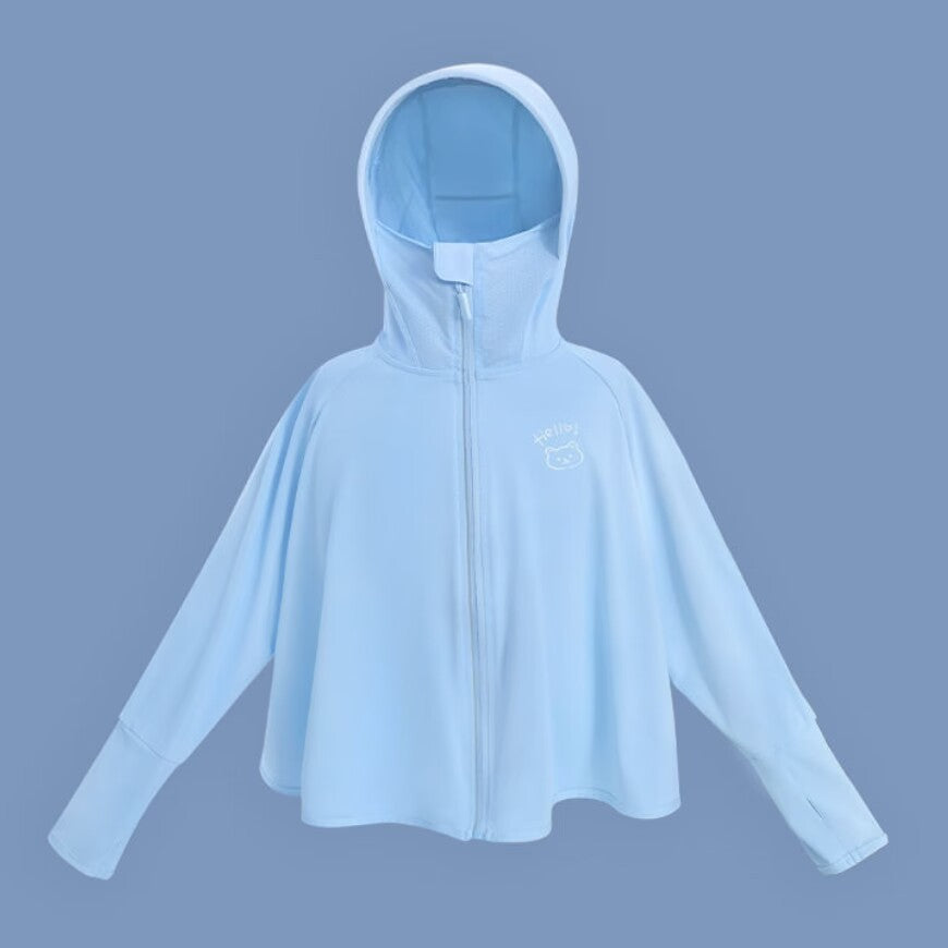 Women's breathable sun protection jacket with zipper Chichicherry