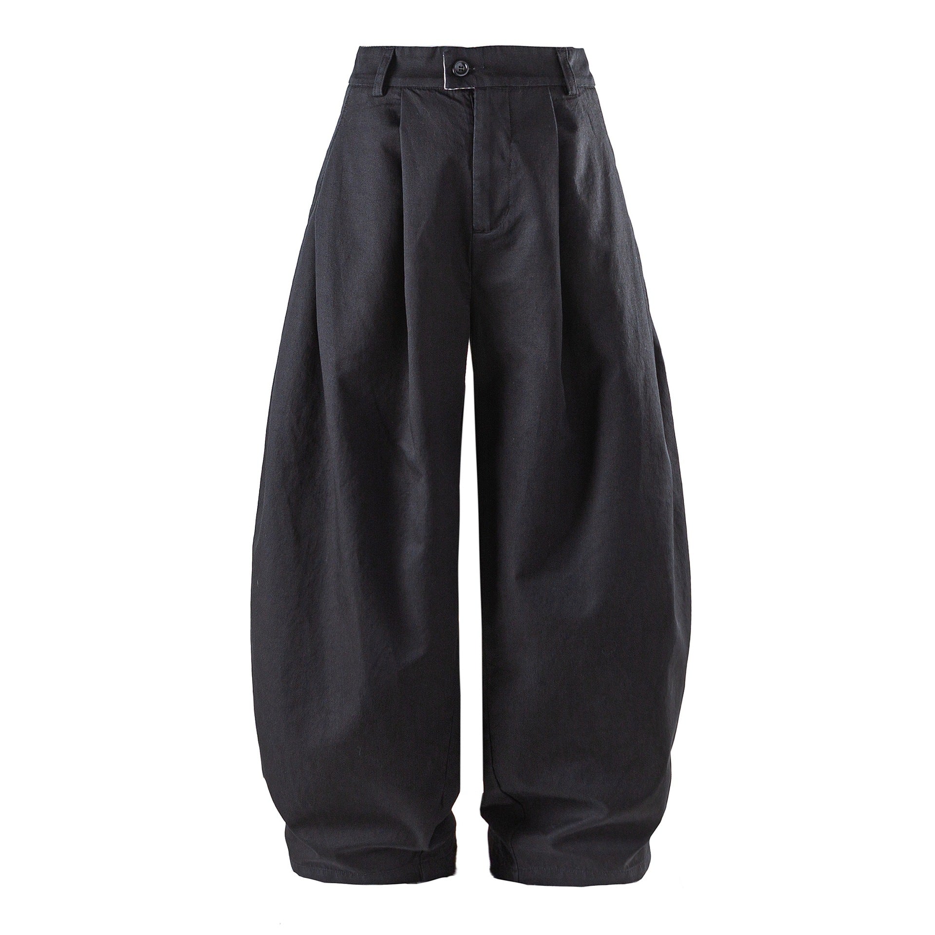 Women's wide high-waist culotte with pleat and cropped leg Chichicherry