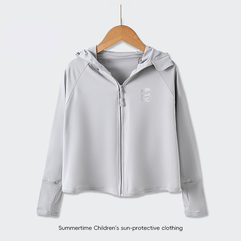 Ladies UV protection jacket with hood and soft material Chichicherry