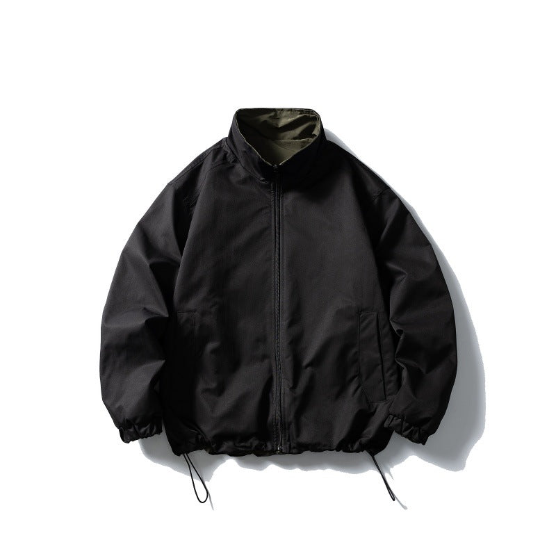 Men's wind and transitional jacket in boxy cut with drawstring hem Chichicherry