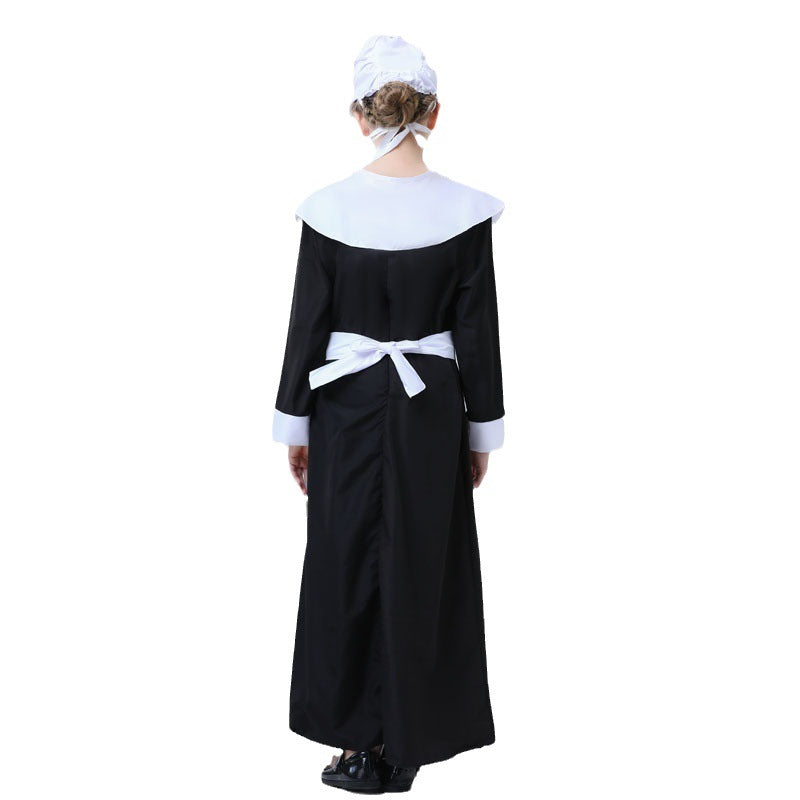 Girl nostalgic maid costume Chichicherry