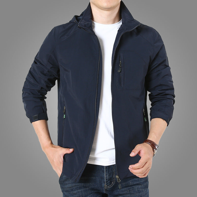 Men's lightweight breathable field parka with mesh lining and hood Chichicherry