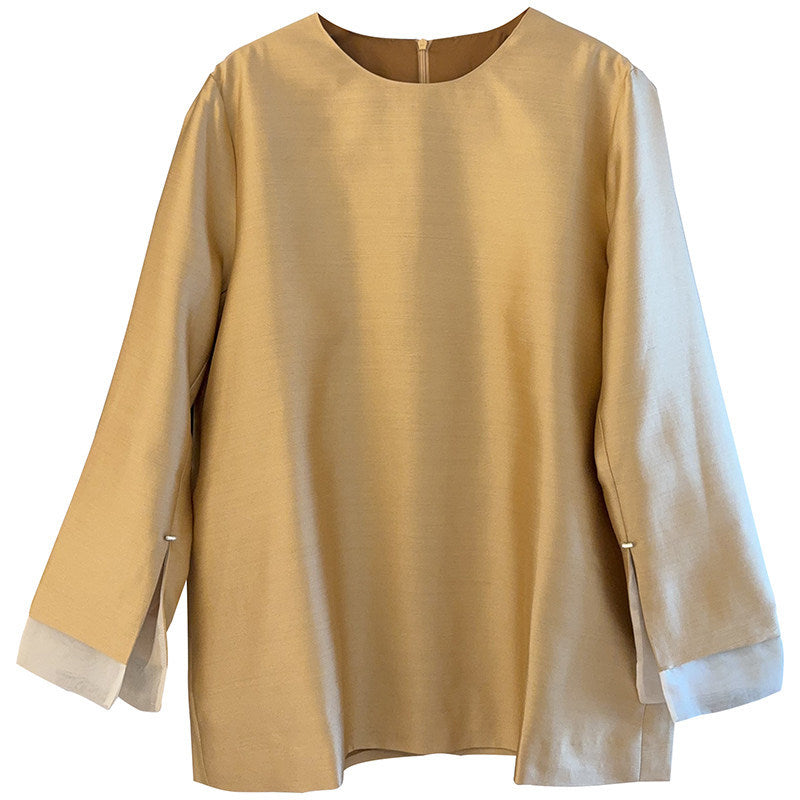 Women Elegant blouse made of high-quality fabric with exclusive cut Chichicherry