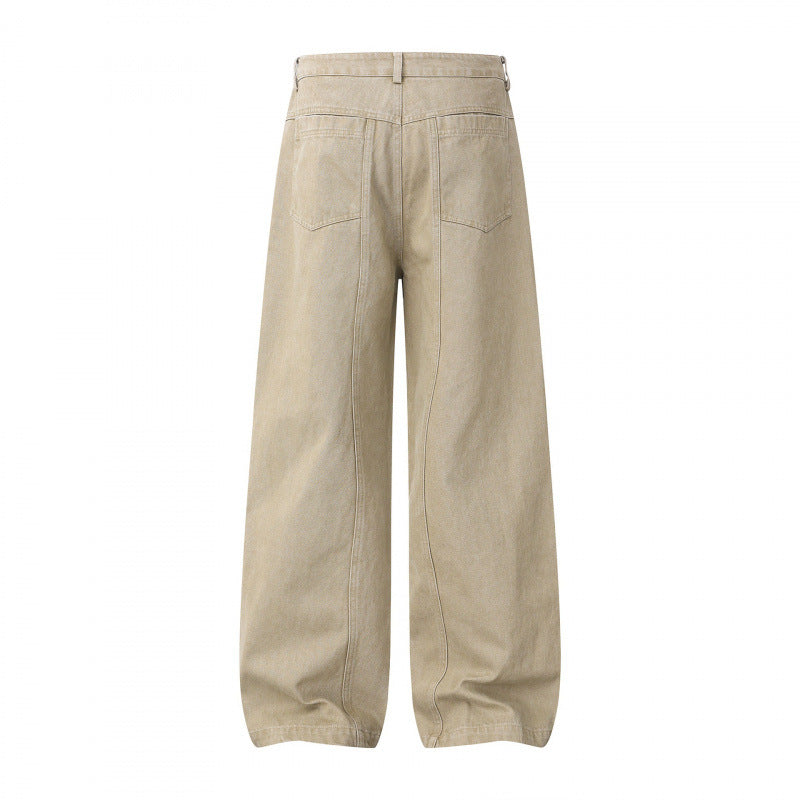 Ladies Wide Highwaist Balloon Pants made of Cotton Blend with Boxy Silhouette Chichicherry