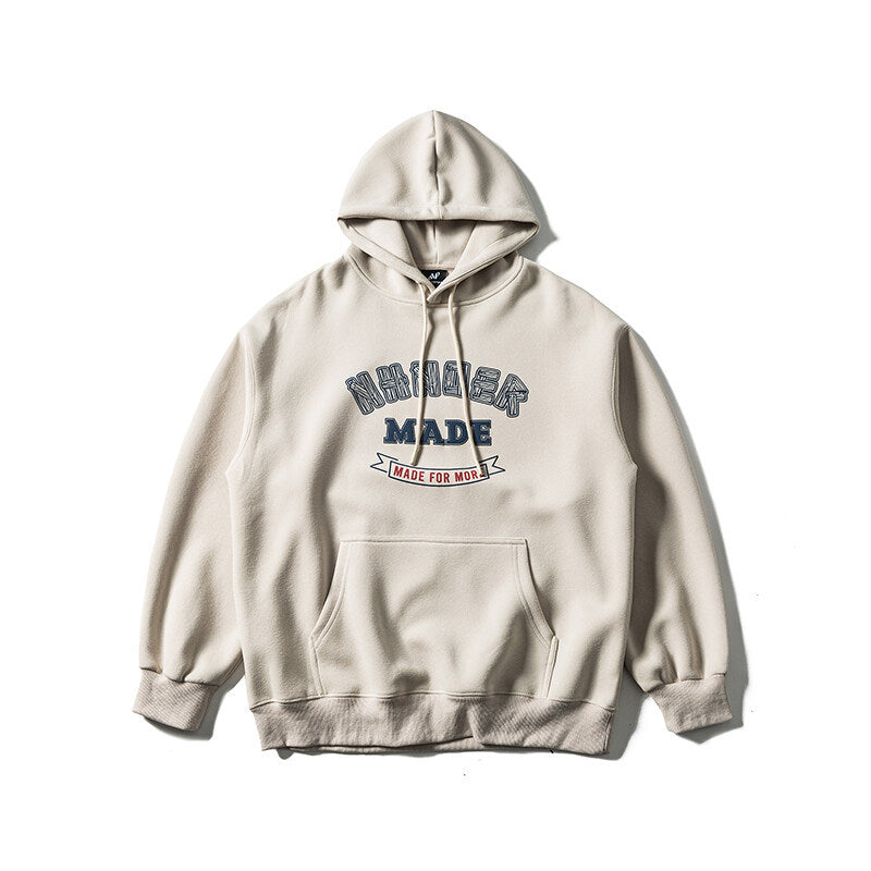 Unisex oversized college-style hoodie with kangaroo pocket Chichicherry