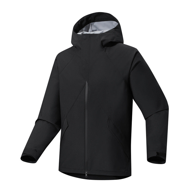 Men's Urban Softshell Trekking Parka with seam-sealed weather protection membrane and anatomical hood Chichicherry
