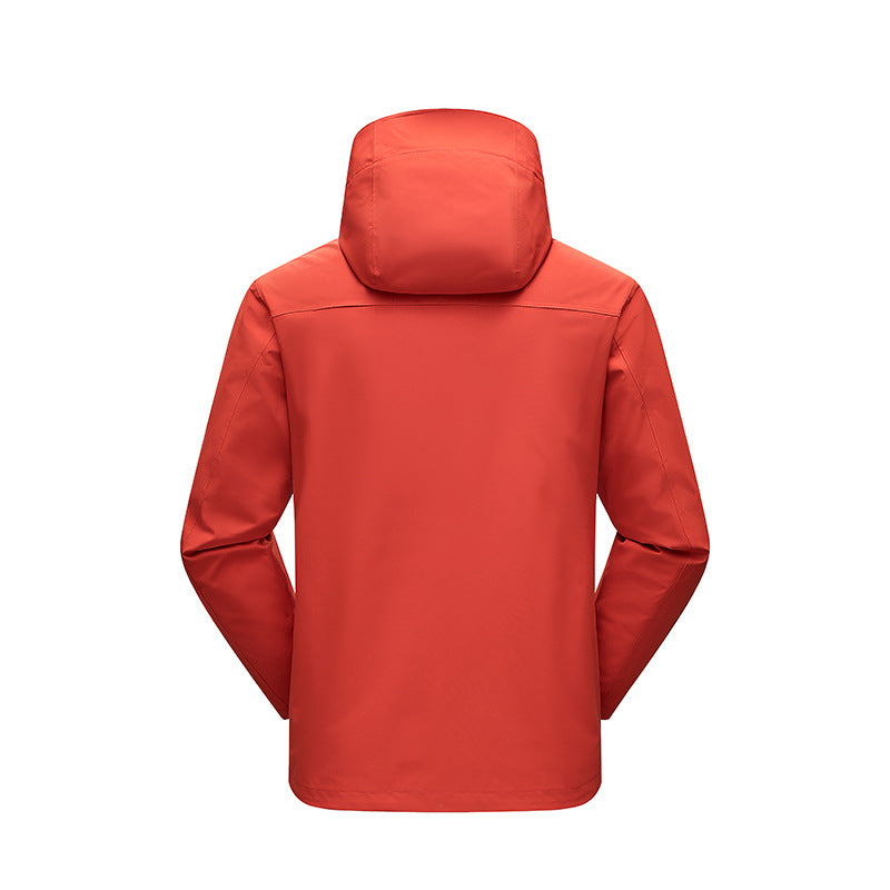 Men's Water-Repellent Winter Parka with Detachable Hood and Taped Seams Chichicherry
