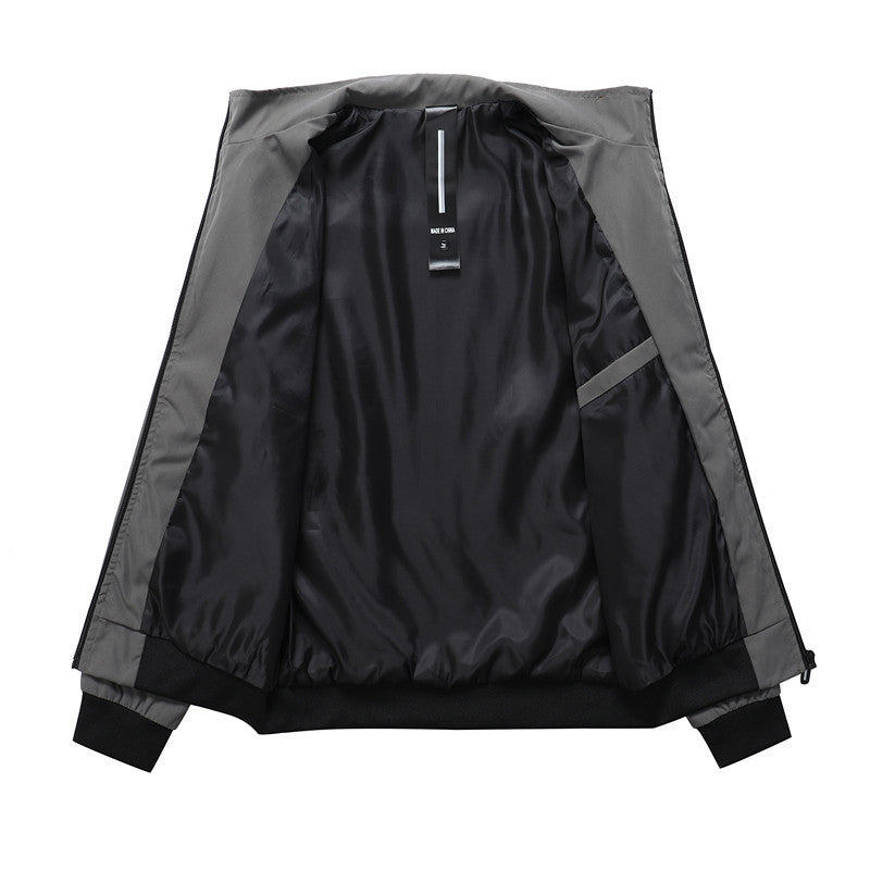 Men's Lightweight Softshell Hoodie Jacket with Hood, wind and water repellent shell and hidden zipper Chichicherry