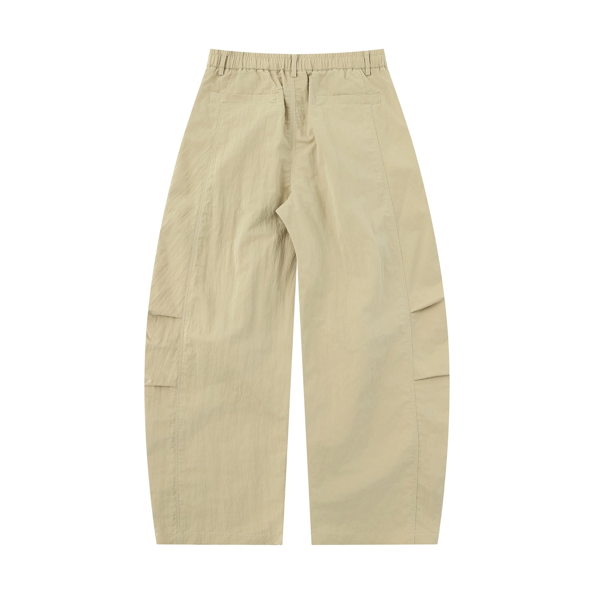 Women's Wide Culotte Pants with High Waist and Textured Cotton Blend Chichicherry