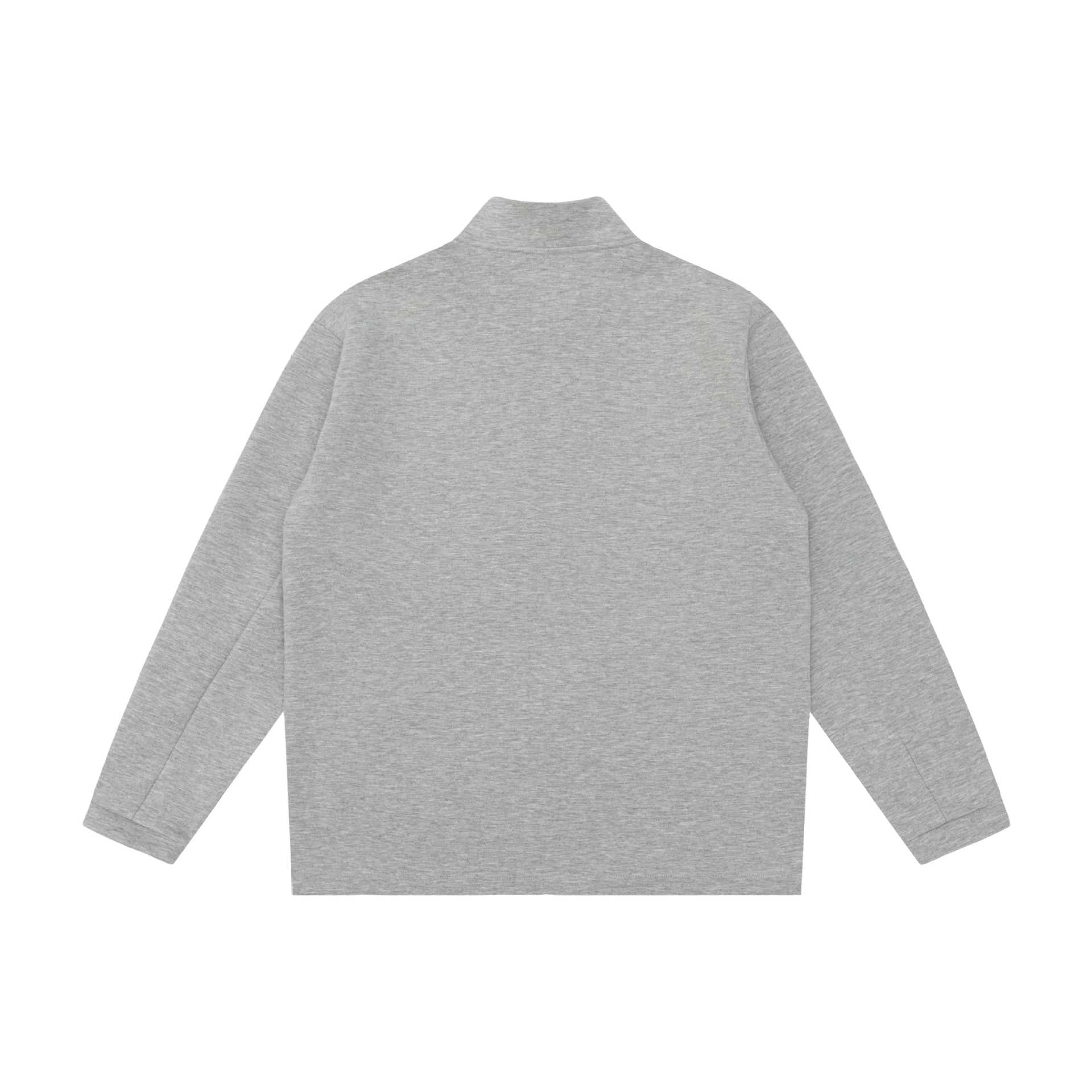 Unisex Minimalistic Short Jacket with Stand-Up Collar and Functional Zipper Pockets Chichicherry