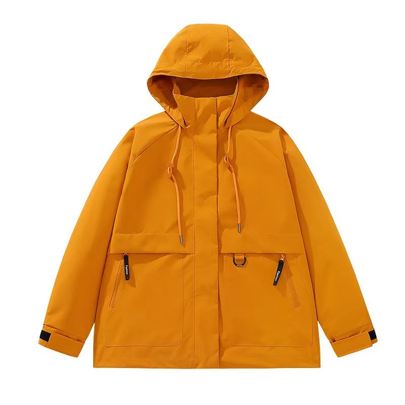 Men's Padded Softshell Functional Jacket with Hood, Fleece Inner Lining & Concealed Zipper Chichicherry