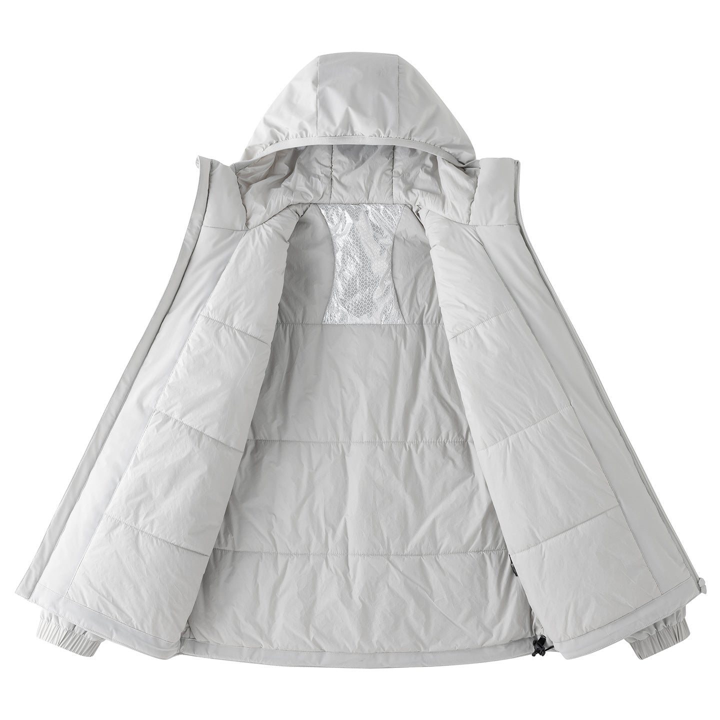 Men's hooded softshell jacket with two-way zipper, water-repellent membrane, and chest pocket Chichicherry