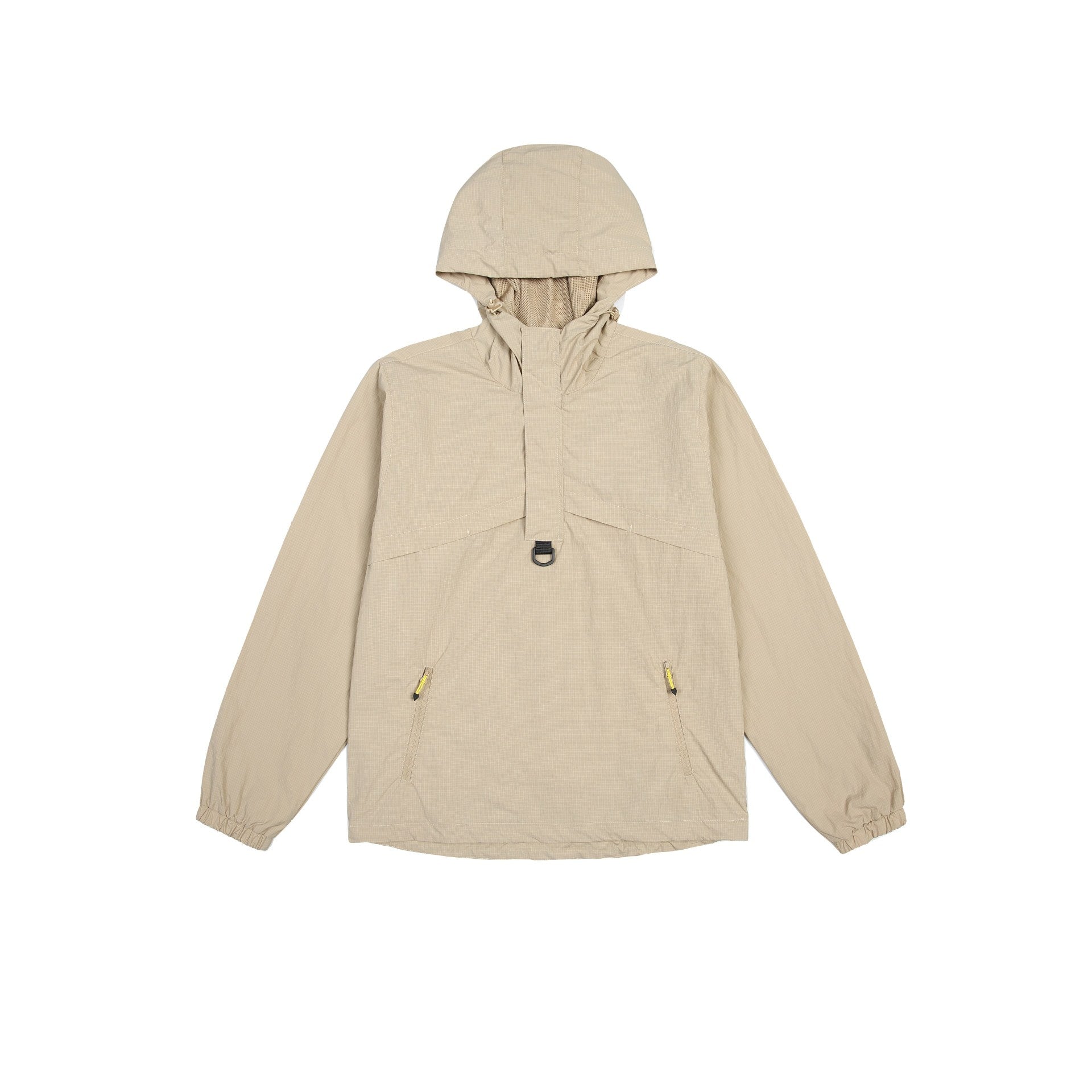 Men's urban water-repellent anorak pullover with hood and front pockets Chichicherry