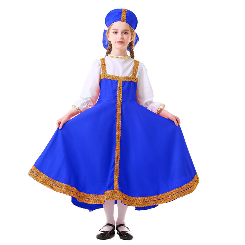 Girl Traditional Party Dress Chichicherry