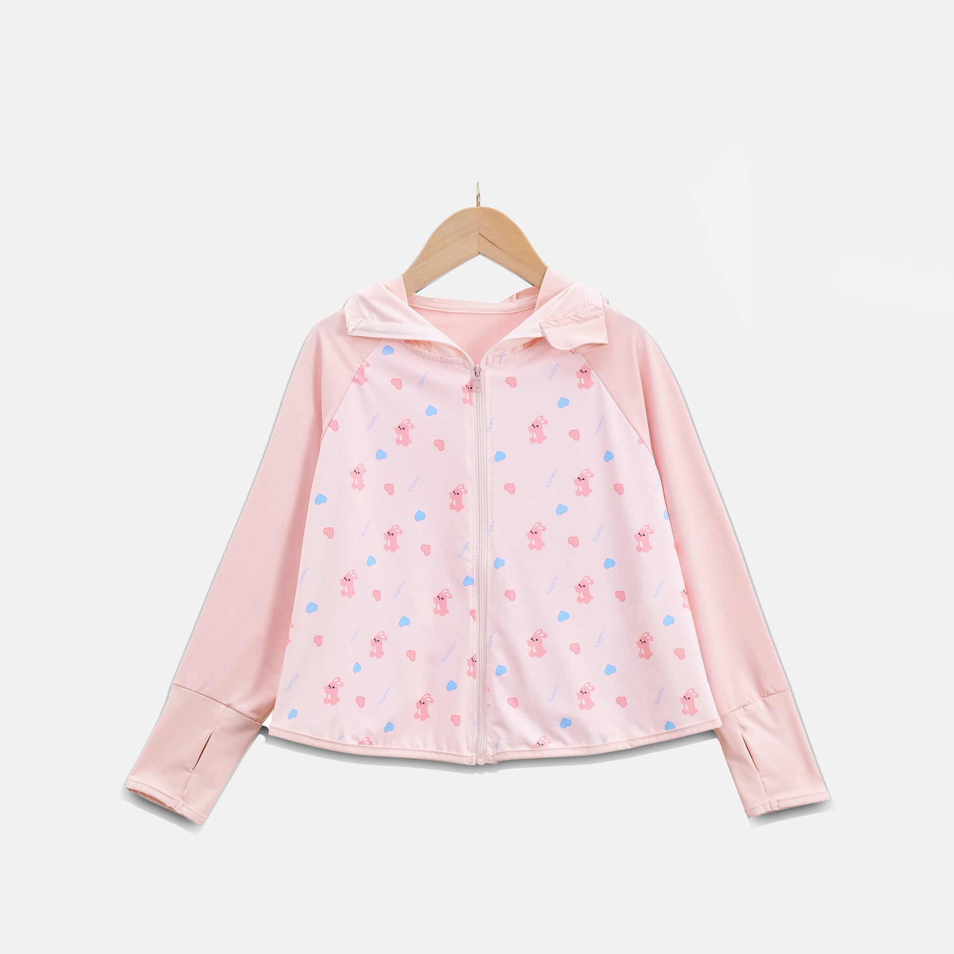 Girls' sun jacket with hood and UV protection Chichicherry
