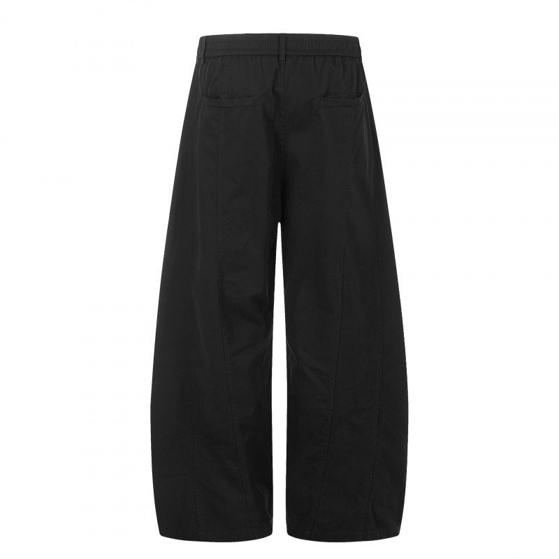 Women's wide culotte pants in cropped look with elastic waistband Chichicherry