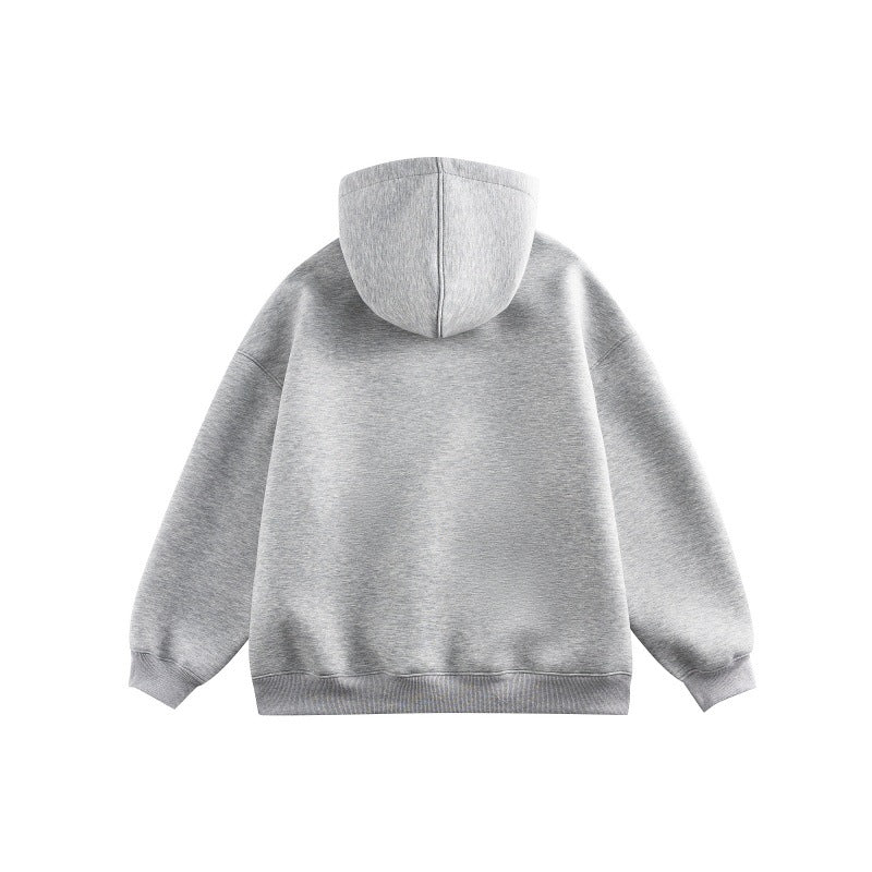 Unisex Oversize Hoodie made of French Terry with kangaroo pocket and removable plush pendant Chichicherry