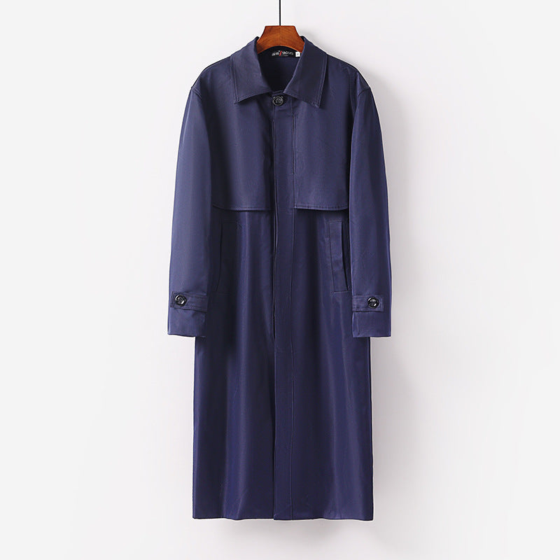 Women's lightweight trench coat with concealed button placket and shoulder cape Chichicherry