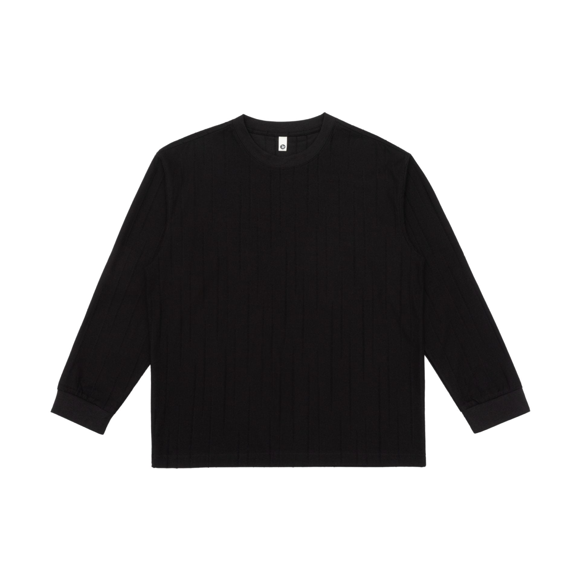 Unisex Premium long-sleeve shirt made of structured jersey with reinforced round neck Chichicherry