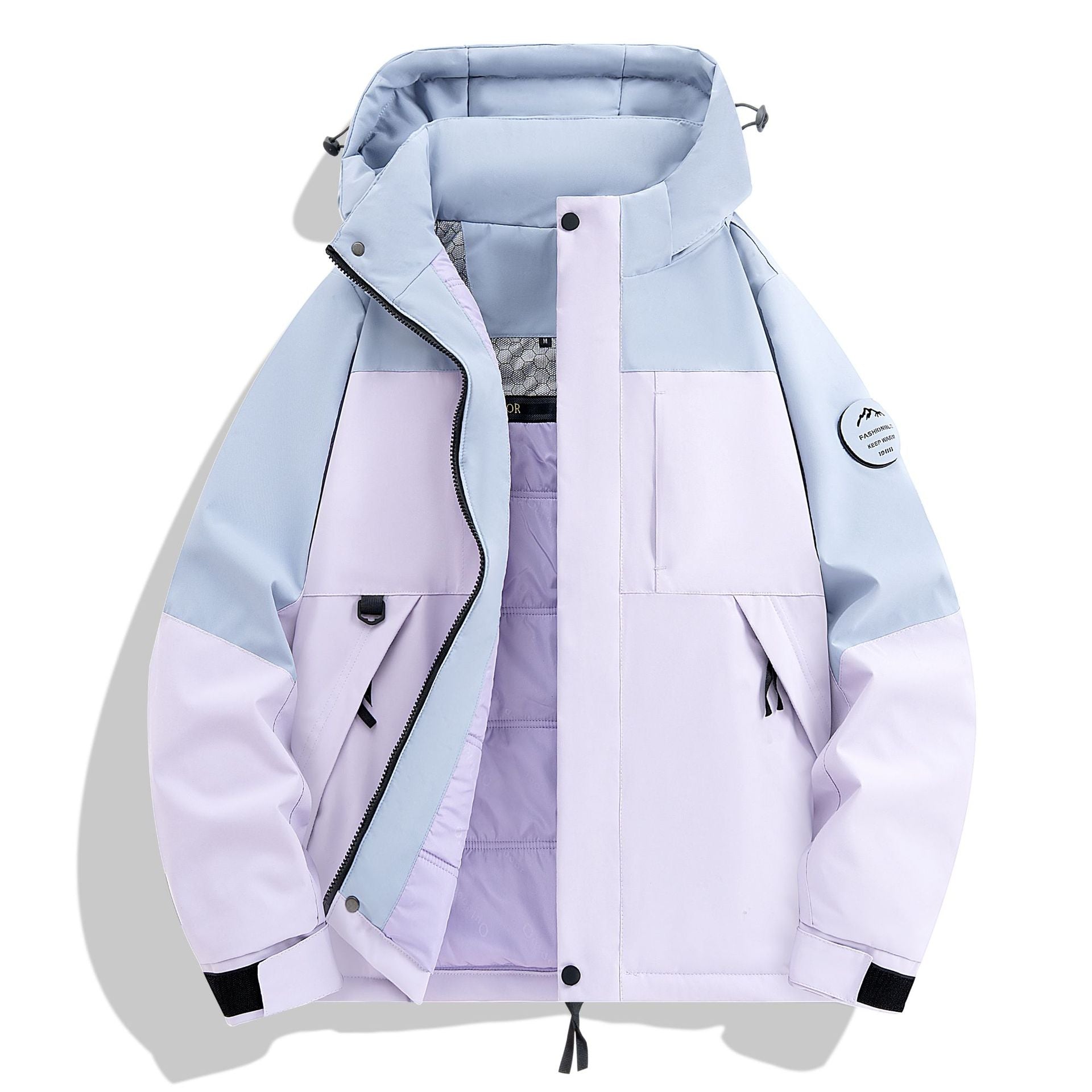 Men's Waterproof and Breathable Softshell Outdoor Jacket Chichicherry