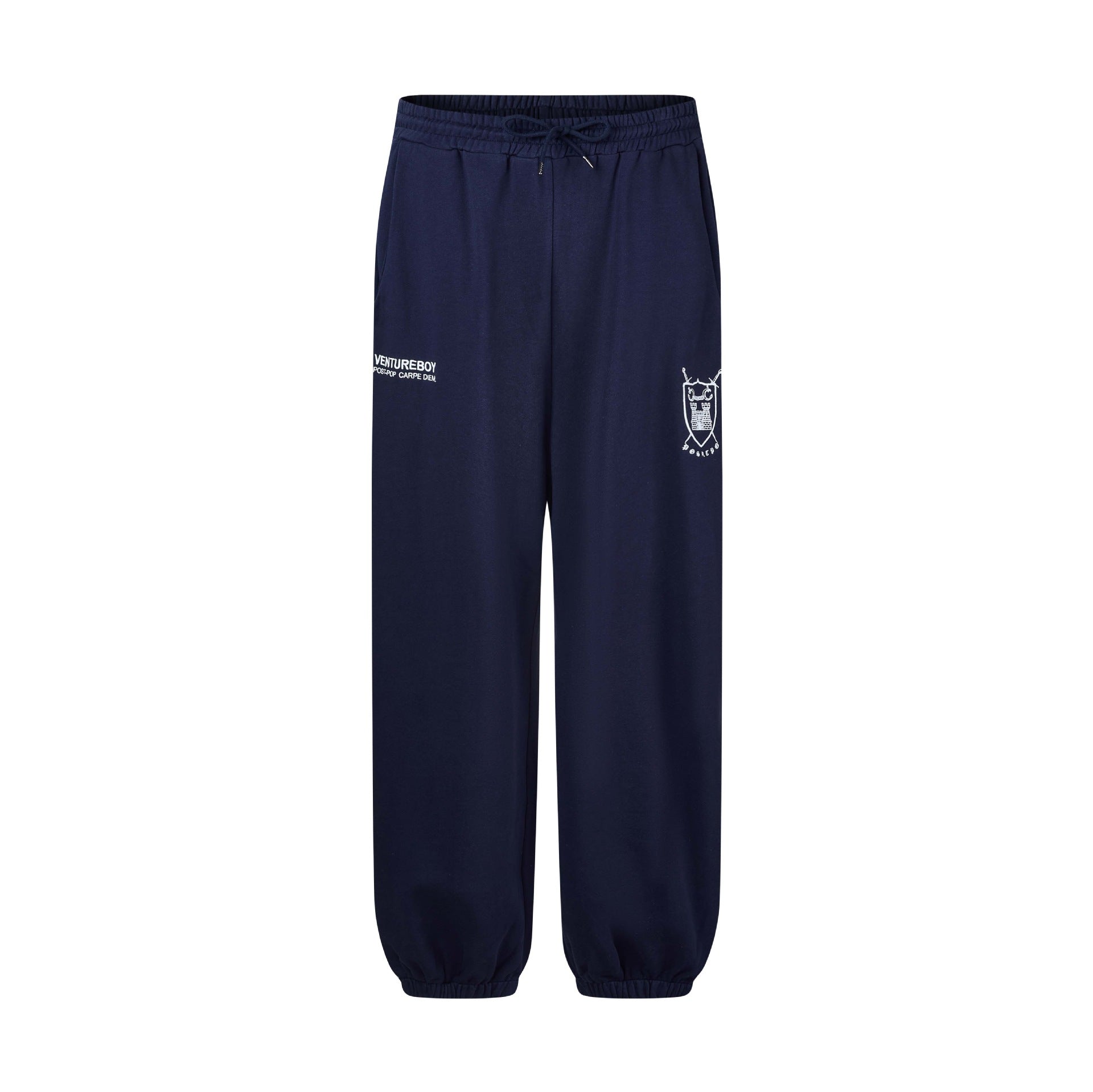 Women’s lounge jogging pants with elastic waistband, drawstring and gathered leg endings Chichicherry