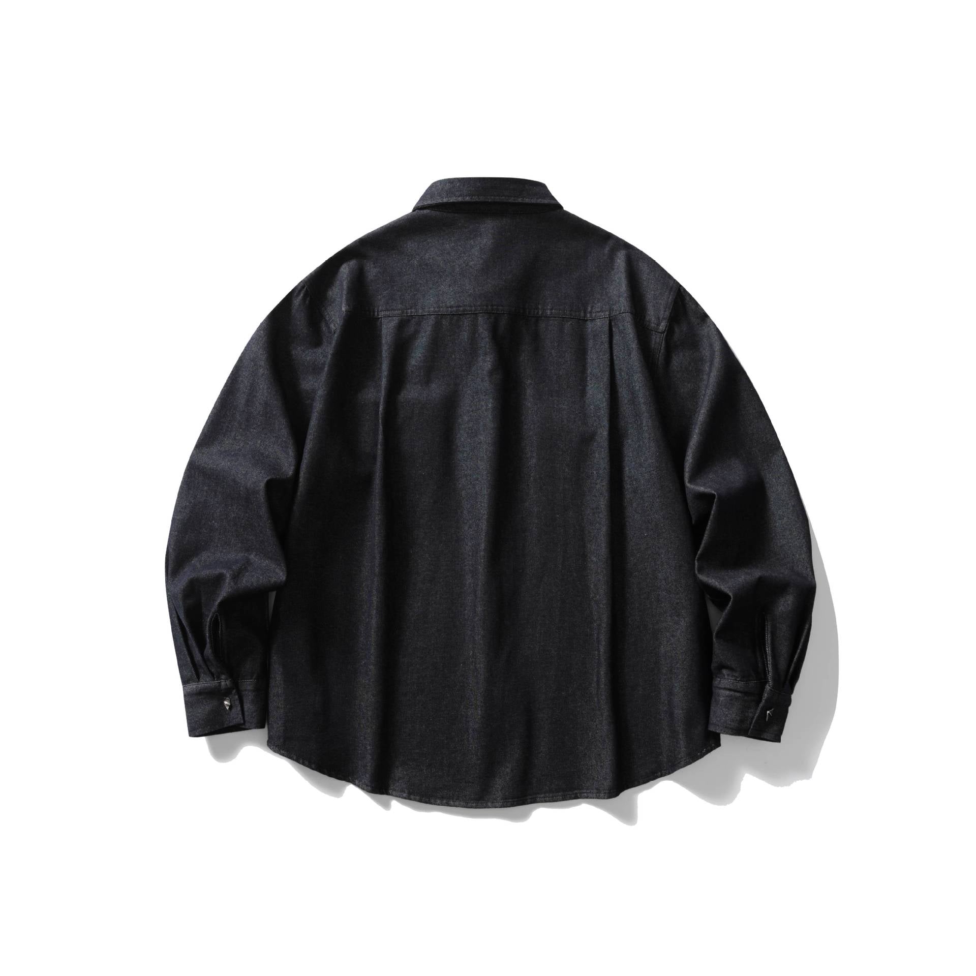 Men's Overshirt-Jeans Shirt made of durable denim with western pockets Chichicherry