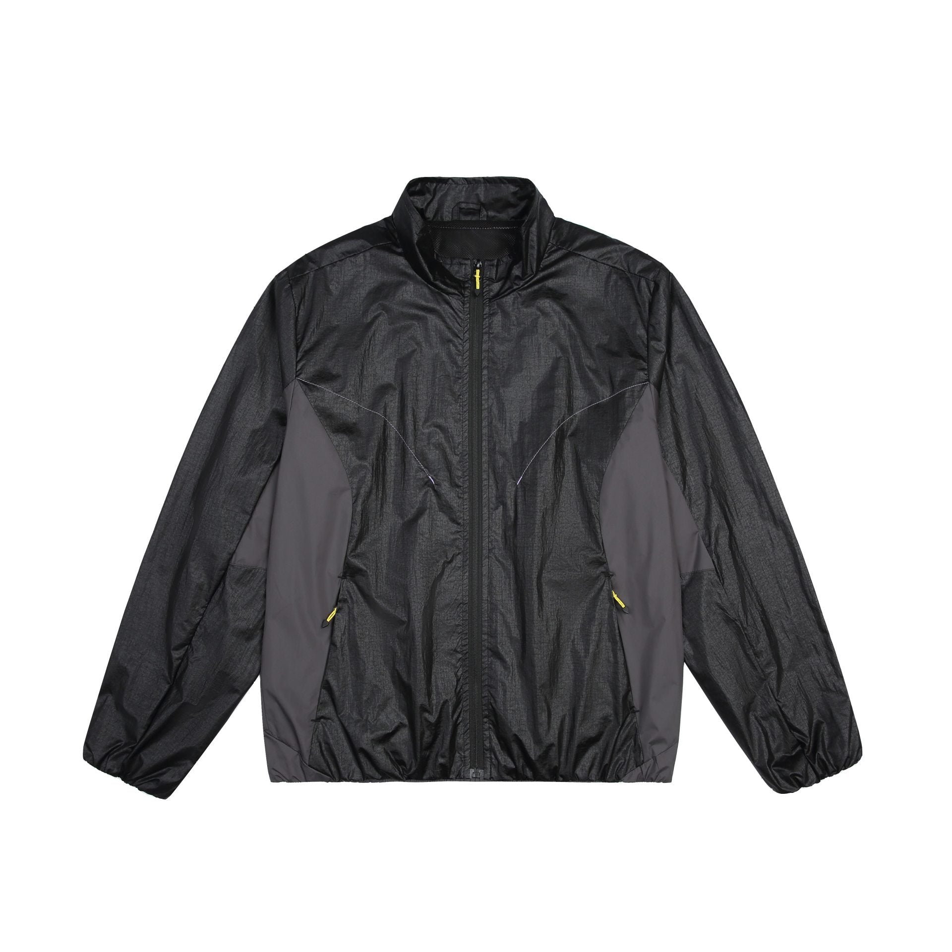 Women's Ultralight Running and Wind Jacket with Stand-Up Collar and Mesh Lining Chichicherry