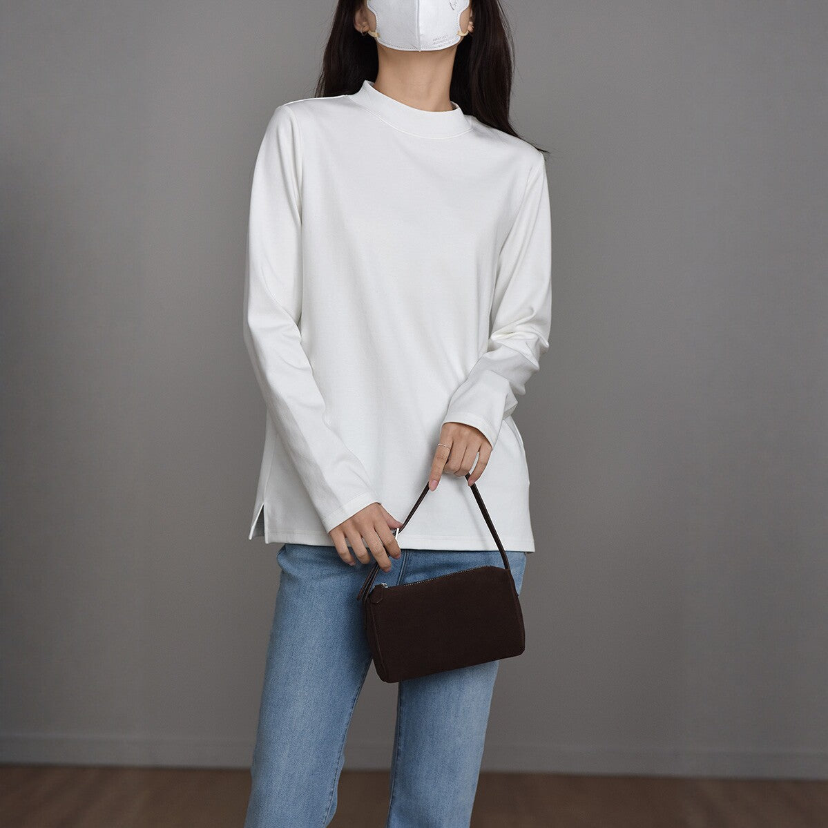 Women Comfortable Long Sleeve Blouse Chichicherry